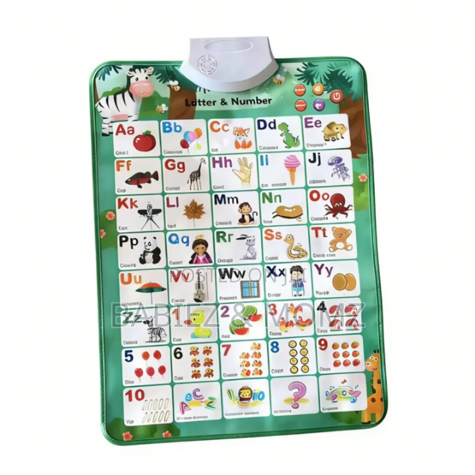 Kids Interactive Abc Talking Poster