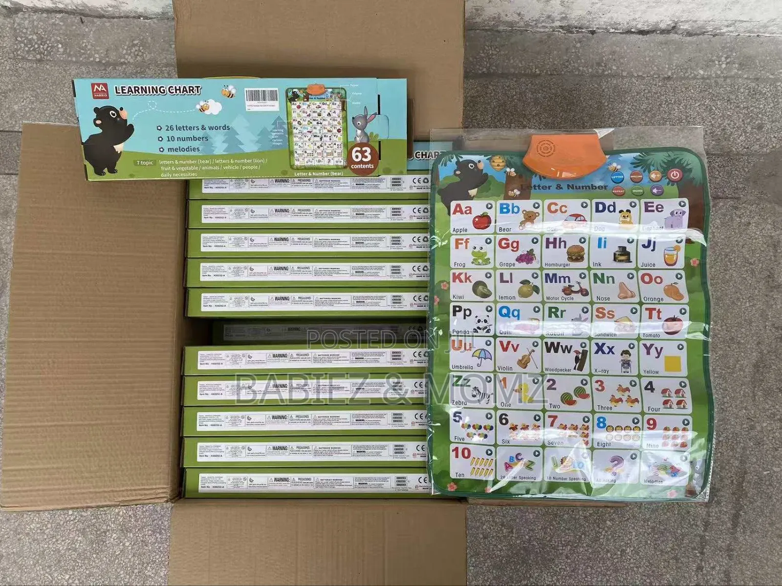 Kids Interactive Abc Talking Poster