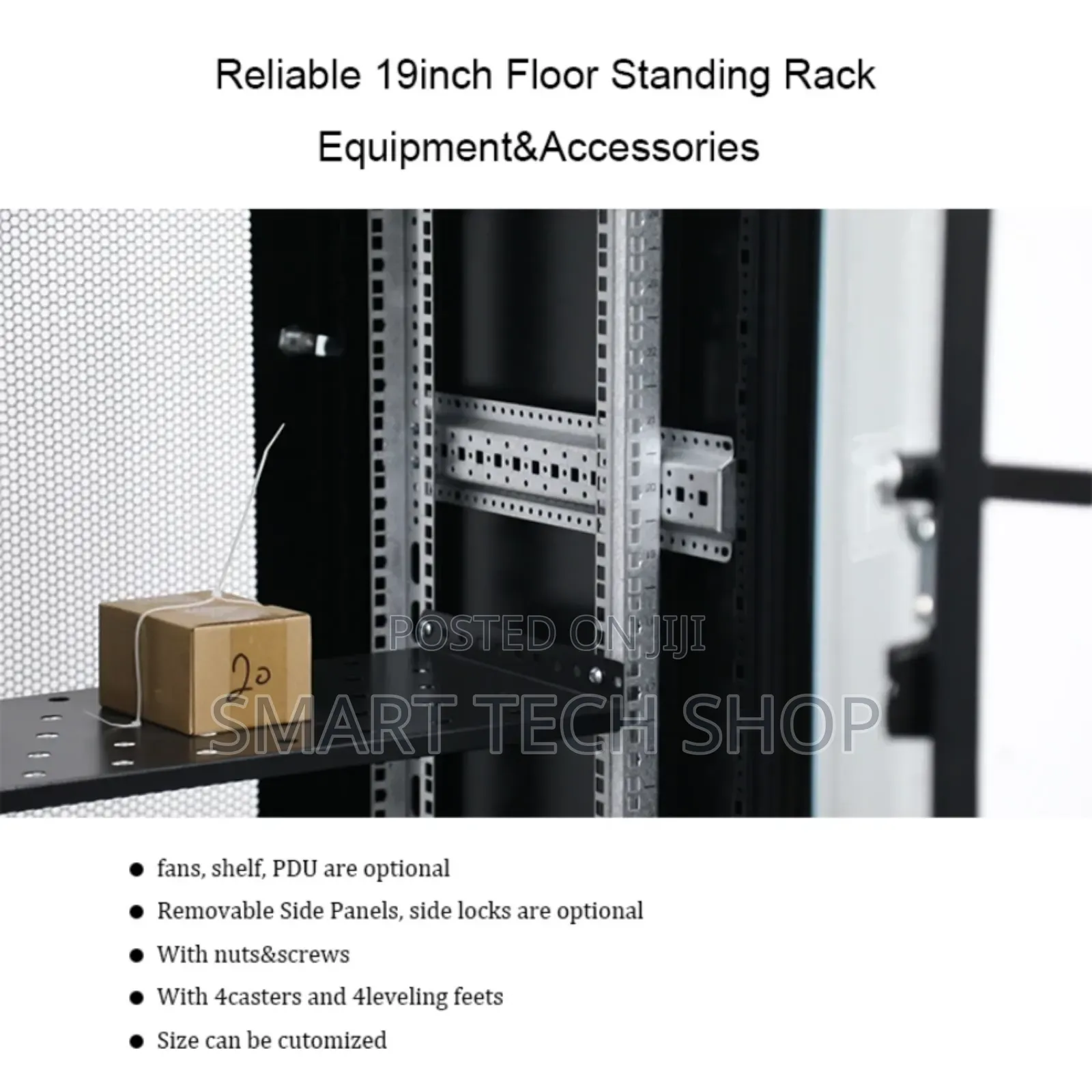 Ac3 42u Floor Standing Server Rack or Network Cabinet and 600x600x2000