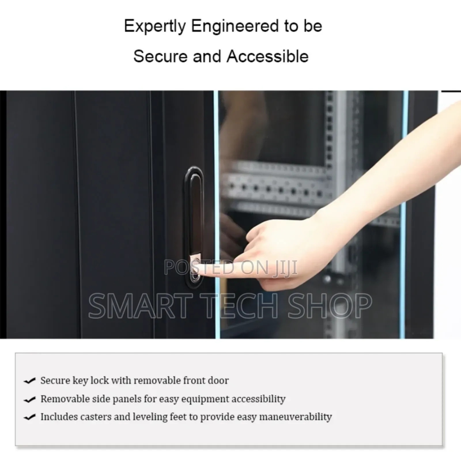 Ac3 42u Floor Standing Server Rack or Network Cabinet and 600x600x2000
