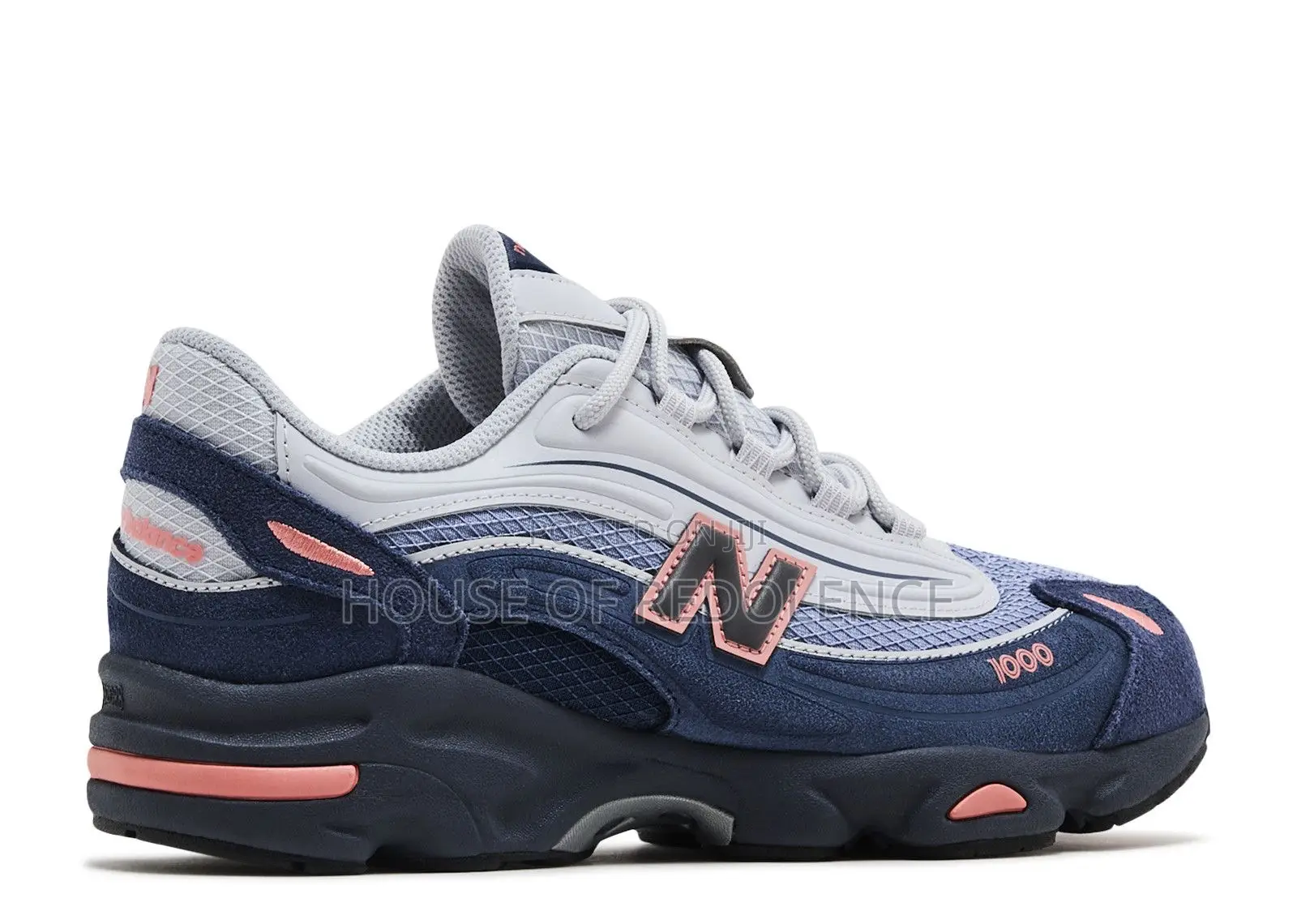 New Balance 1000 Sneakers In Nautical Coral Colorway
