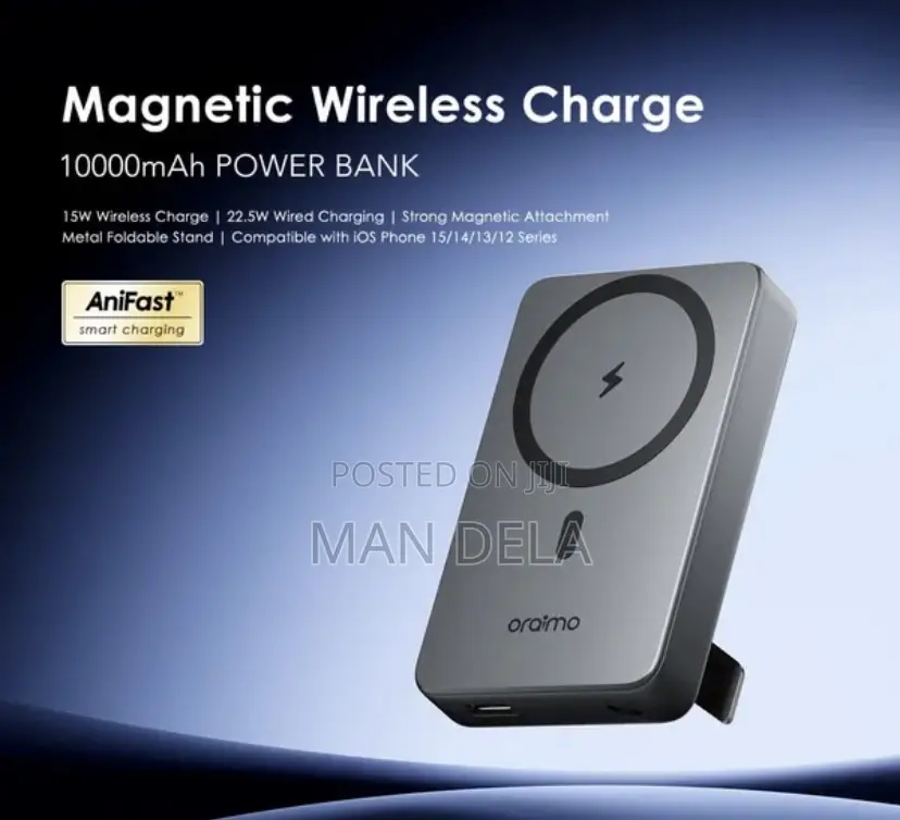 Oraimo Magpower 15 10000mah Wireless and Wired Power Bank