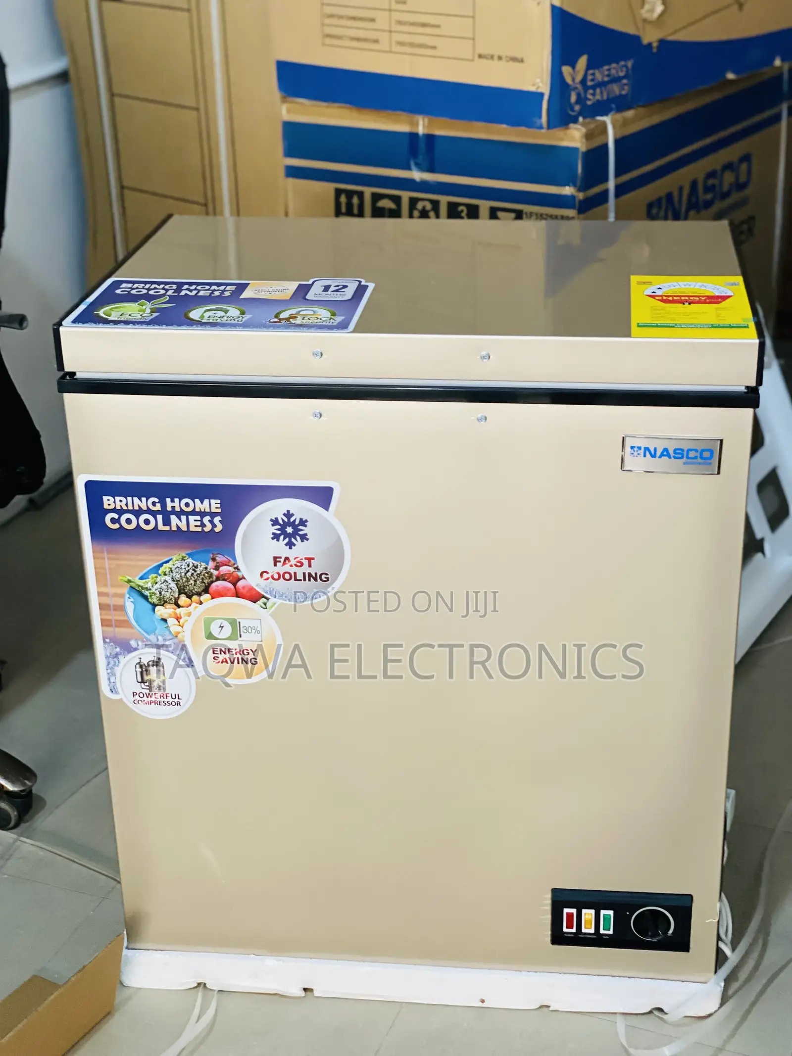 Rose Gold Nasco 150 L Chest Freezer