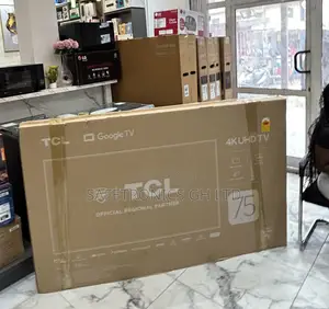 Newly Approved Led TCL 75 Inch Smart Android Frameless Tv