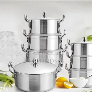 7-Piece Aluminium Cooking Pots