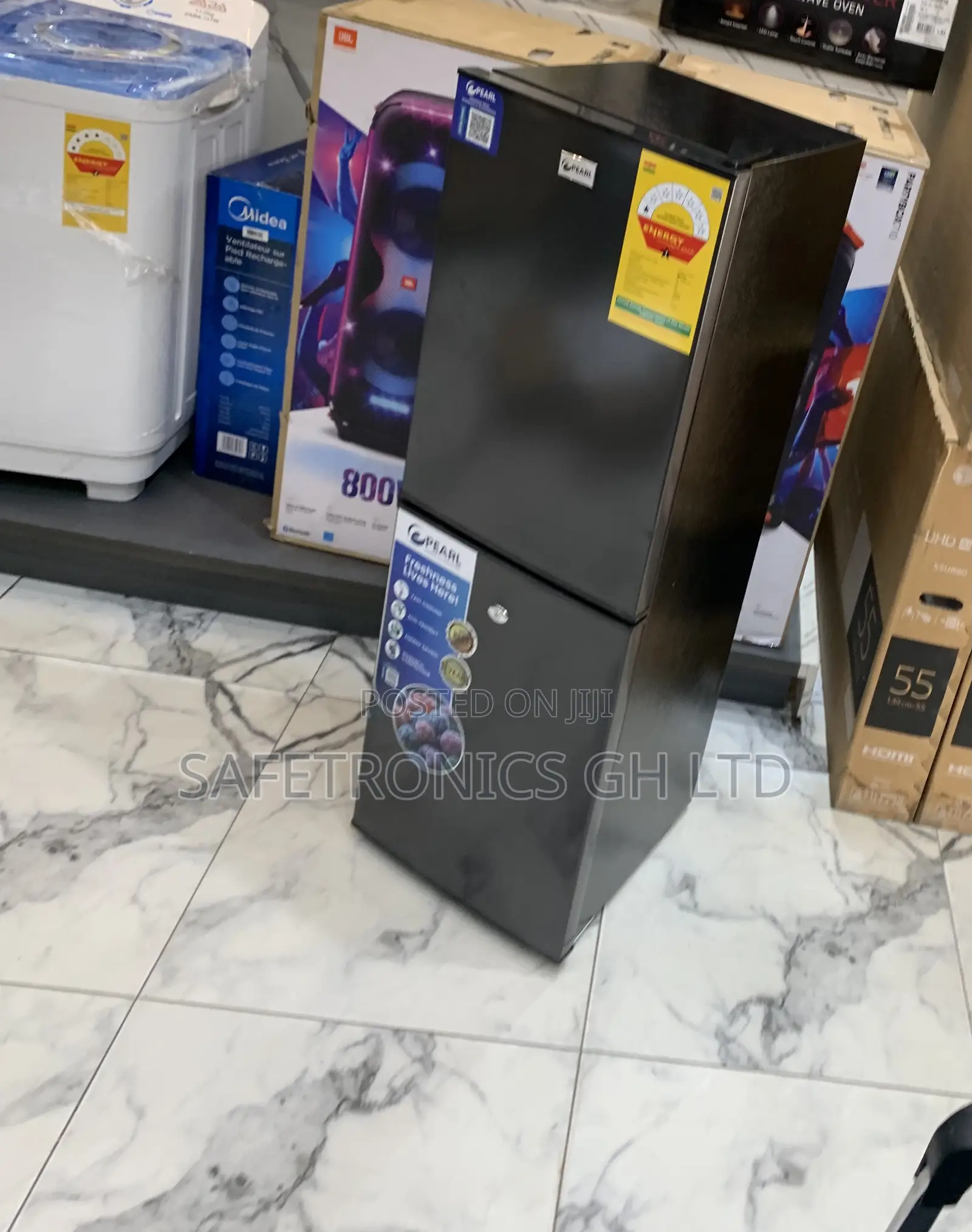 High Efficiency 102 Liters Pearl Bottom Mount Pf-144 Fridge