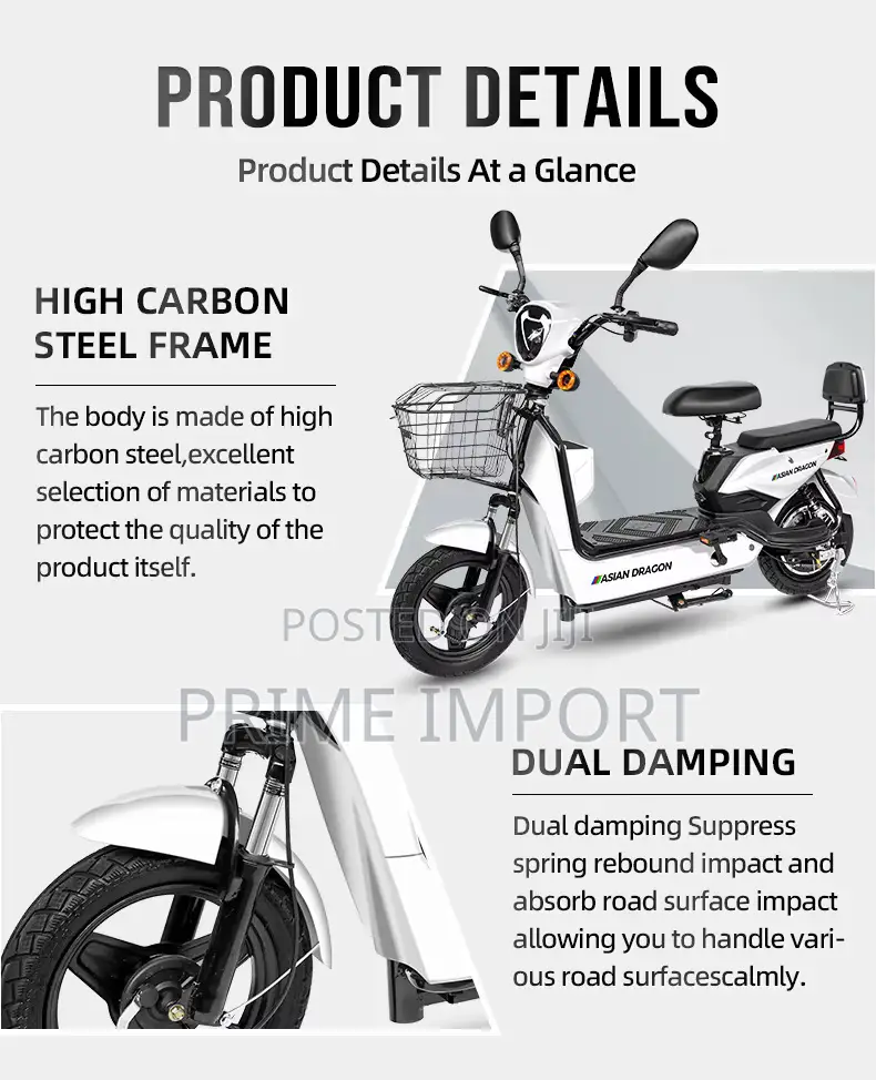 New Motorcycle 2025 White