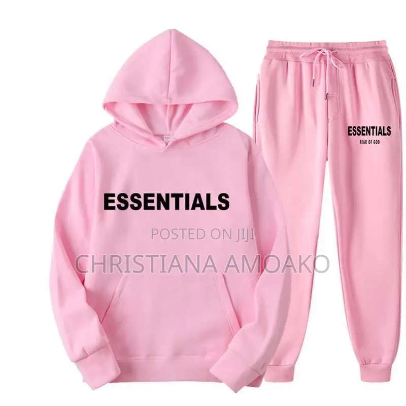 Essential Men’S Sweat Shirt and Joggers Tracksuit Set