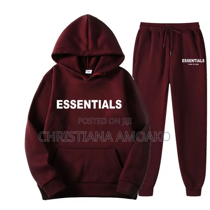 Essential Men’S Sweat Shirt and Joggers Tracksuit Set