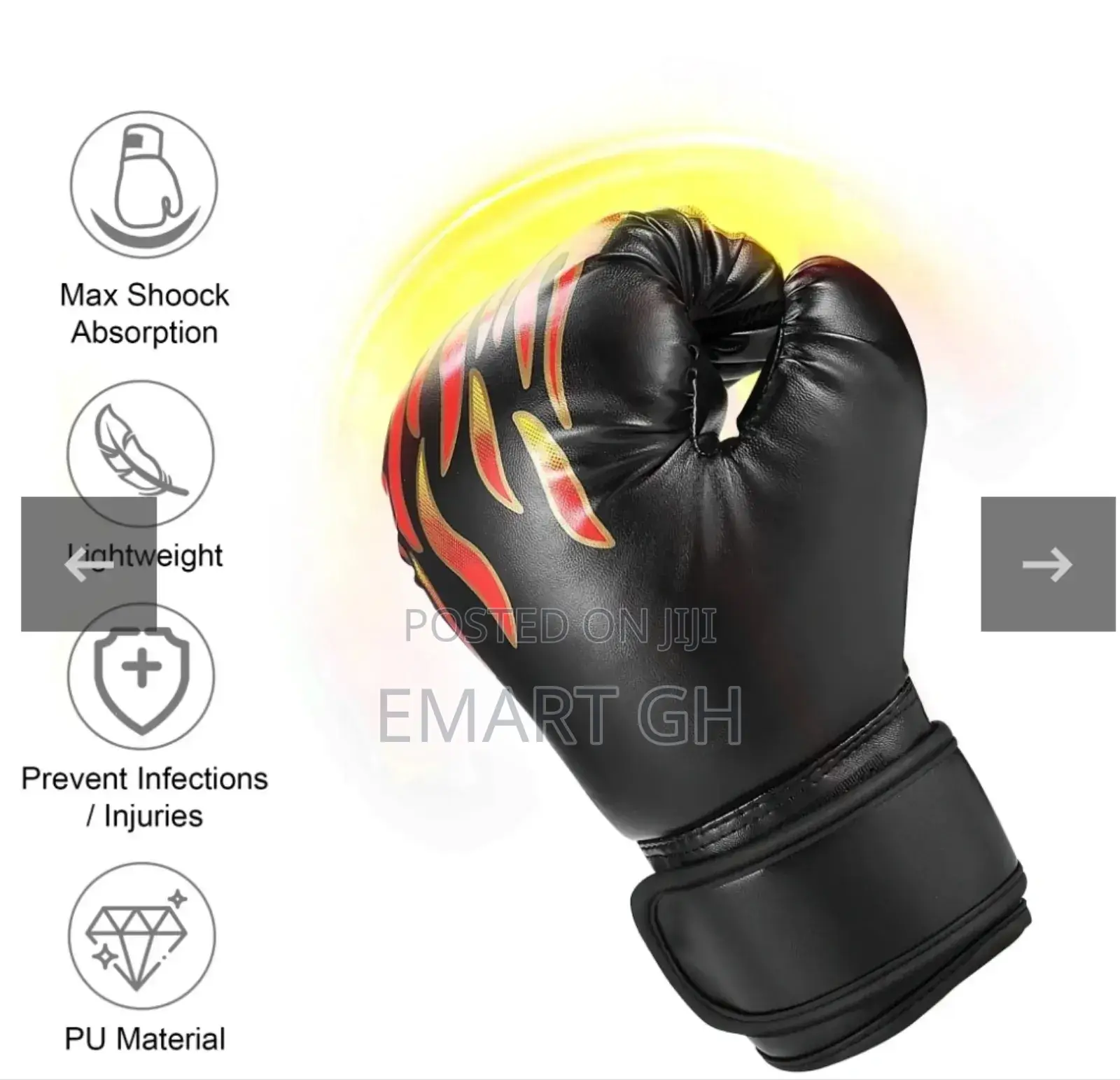 Eeekit Teenager Boxing Gloves, Cartoon Pu Leather Sparring Grapple