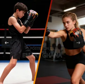 Eeekit Teenager Boxing Gloves, Cartoon Pu Leather Sparring Grapple