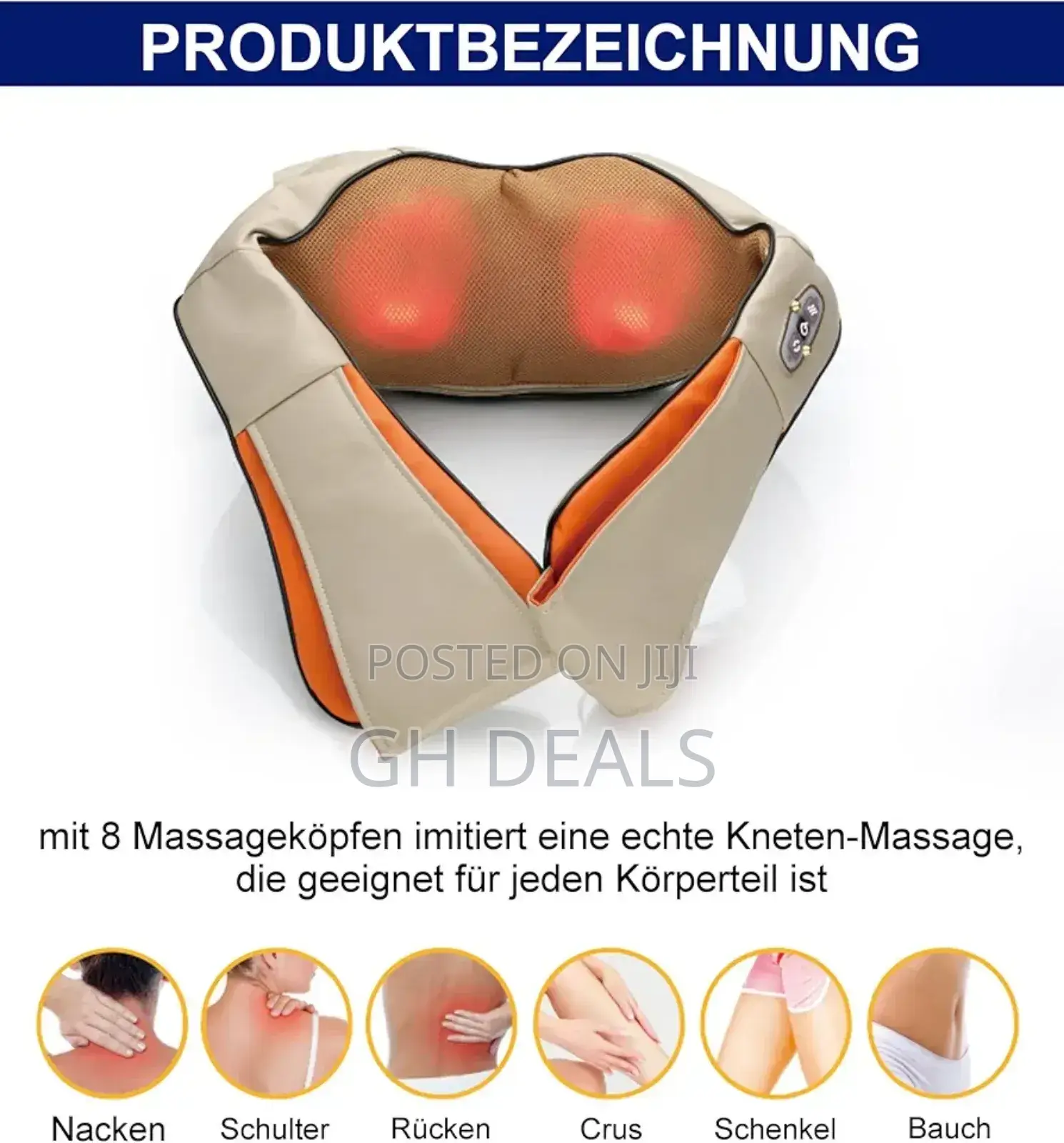 Neck Massager With Heat Function Electric Massager For Shoulder Neck