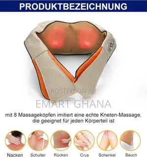 Neck Massager With Heat Function Electric Massager For Shoulder Neck