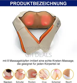 Neck Massager With Heat Function Electric Massager For Shoulder Neck