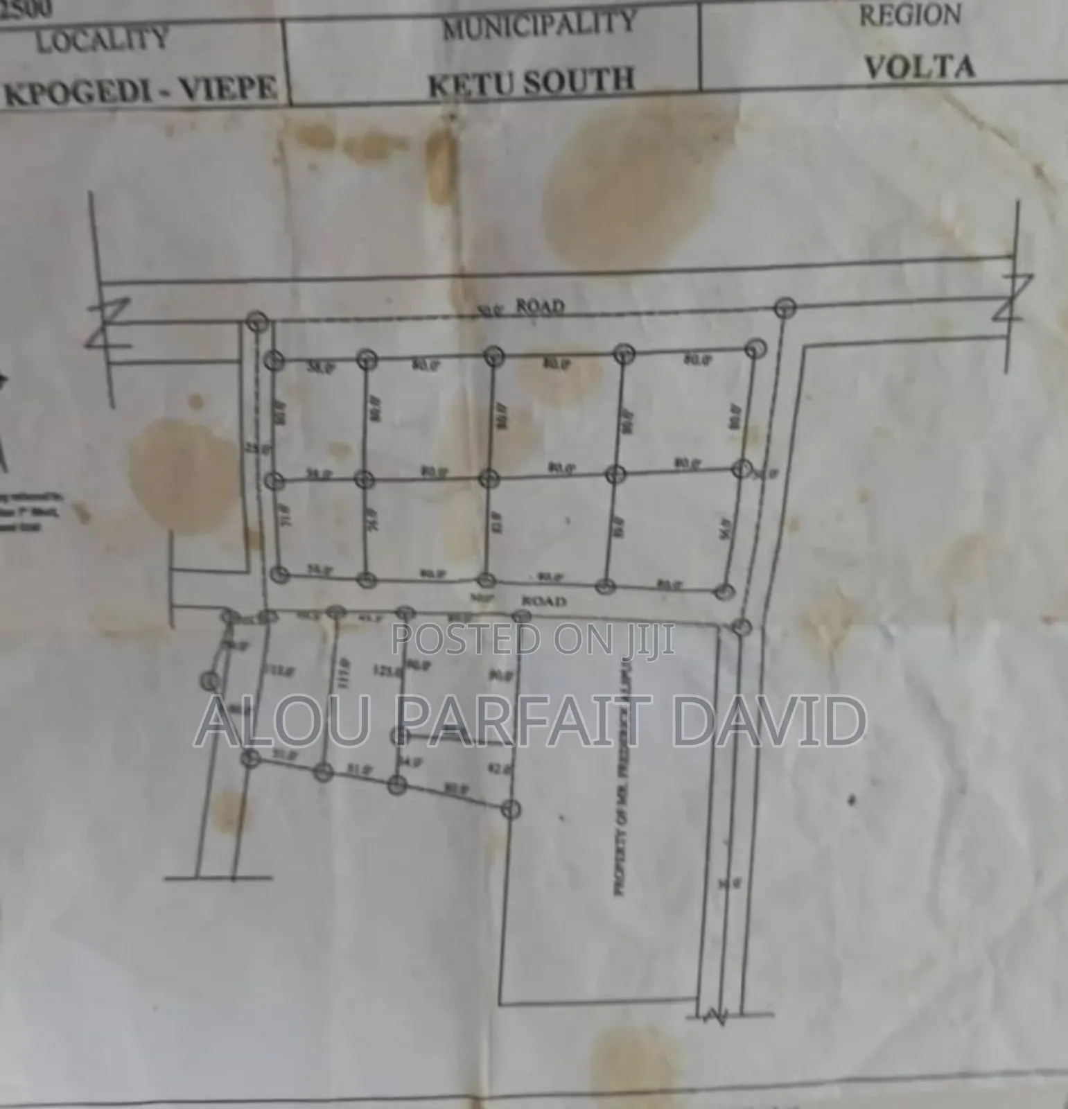 3 Plots of Land for Sale