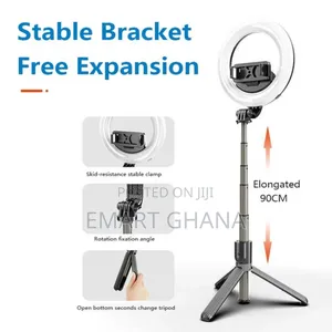Selfie Stick Tripod With Ringlight