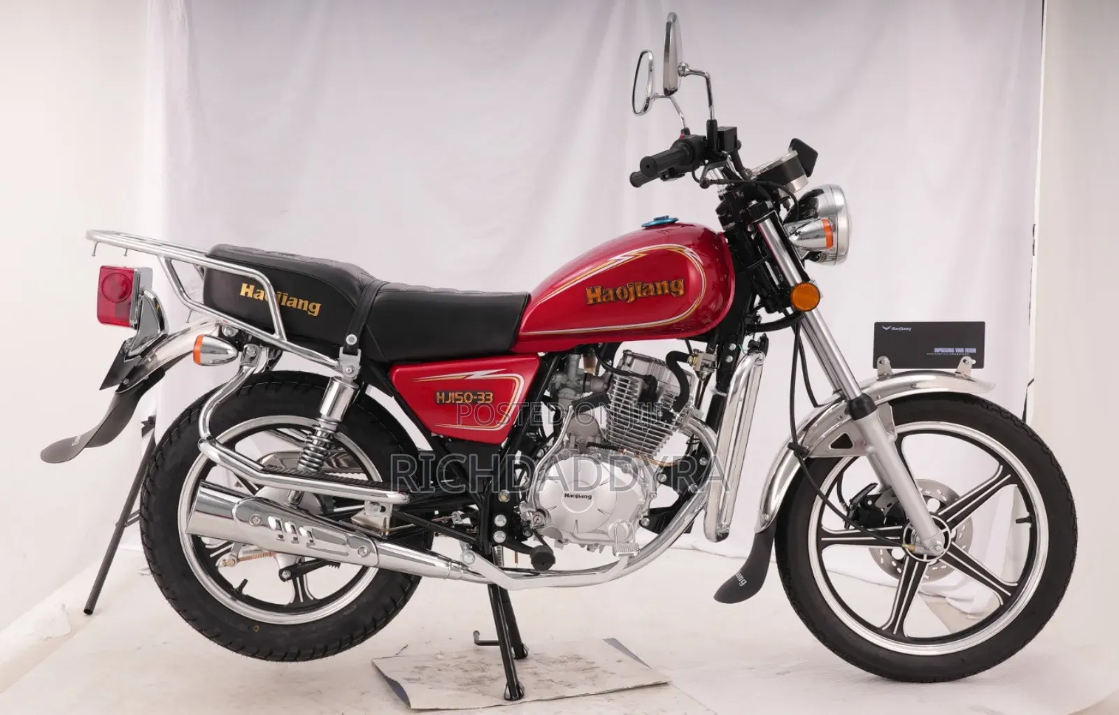 New Haojin HJ150-25 2024 Red