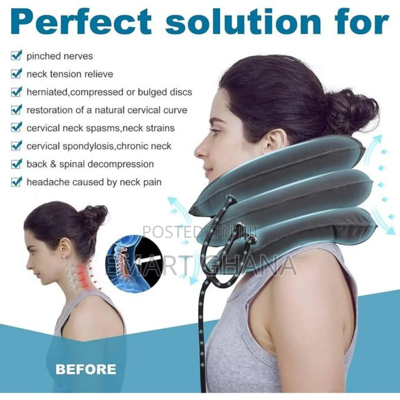 Neck Braces Tractors For Cervical Spine Three Layers