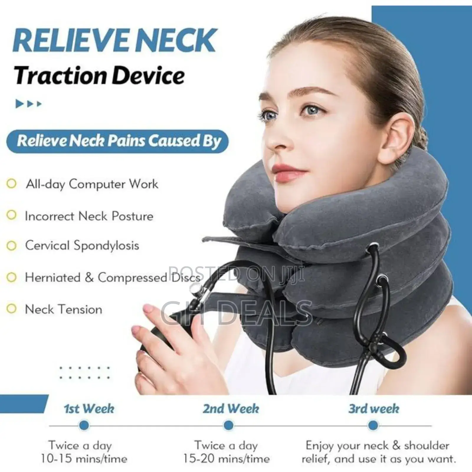 Neck Braces Tractors For Cervical Spine Three Layers