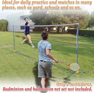 Strong Camel 2 Player Badminton Racquet Set  Sports Badminton Racket