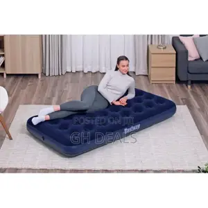 Portable Inflatable Airbed Mattress 1.88m X 99cm X 22cm With Free Pump