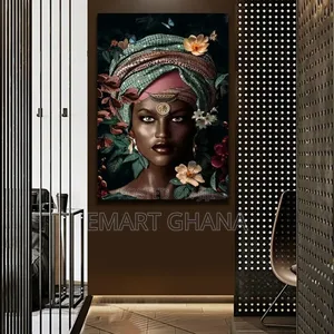 Modern Poster Canvas Painting African Women Wall Decor Print Art Canva
