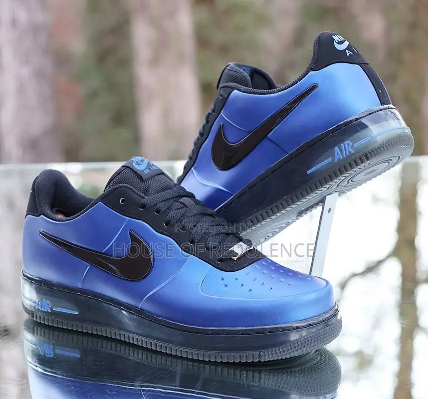 Nike Air Force 1 Foamposite Pro Low Game Royal Sneakers