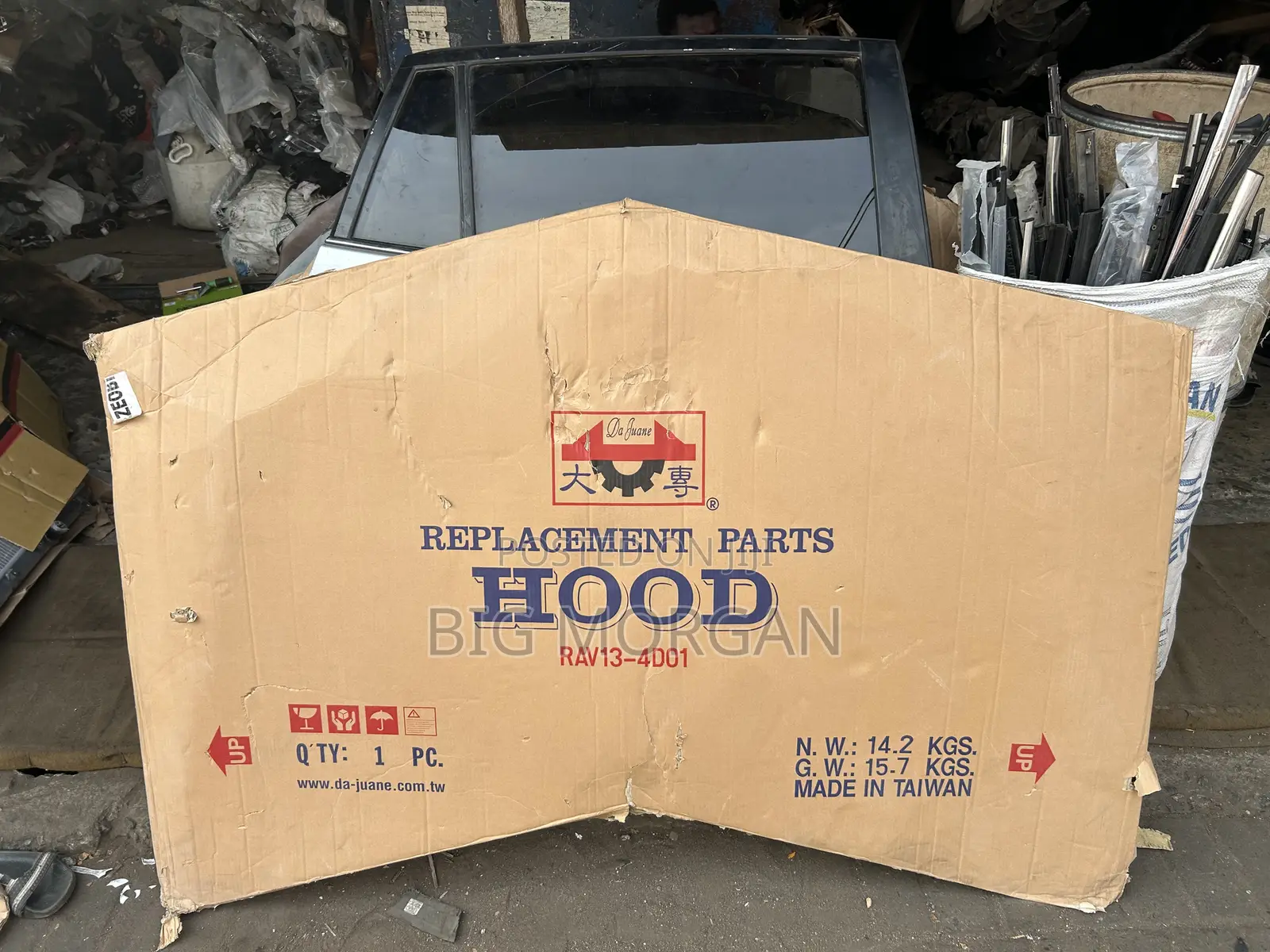 Toyota Rav 4 Bonnet 2013-2014