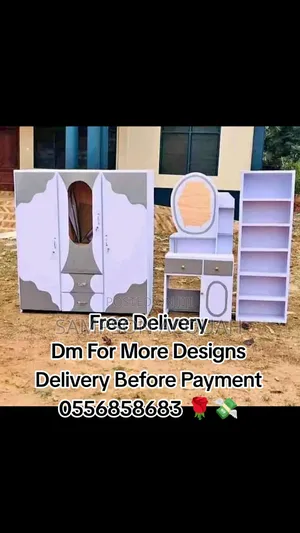 Quality 3 In 1 Wardrobe- Dressing Mirror And Shoe Rack 🙏🌹