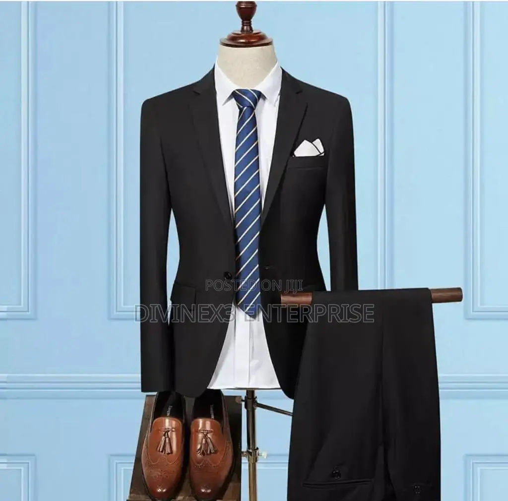 2pcs Plain Suit