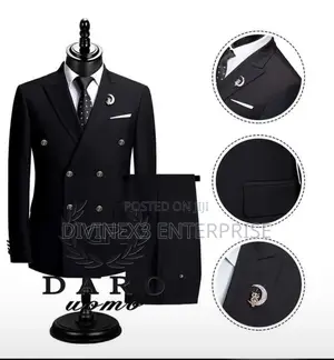 Daro Plain Breasted Suit