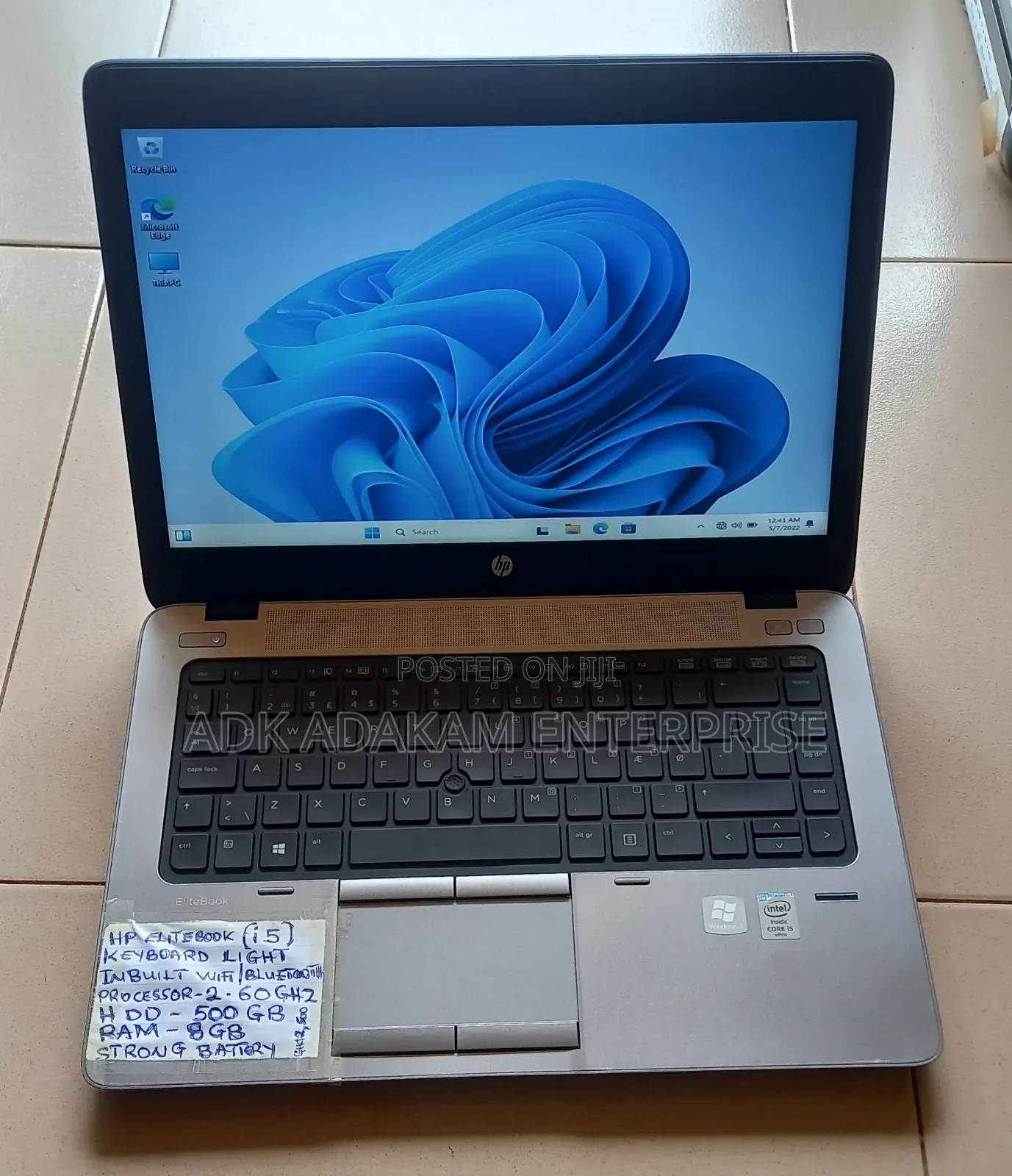 Laptop HP EliteBook 820 G1 8GB Intel Core i5 HDD 500GB