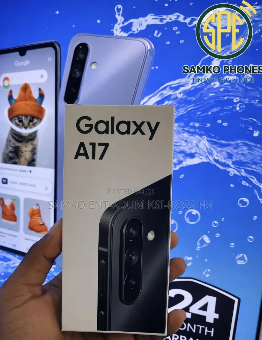 New Samsung Galaxy A17 128 GB Blue