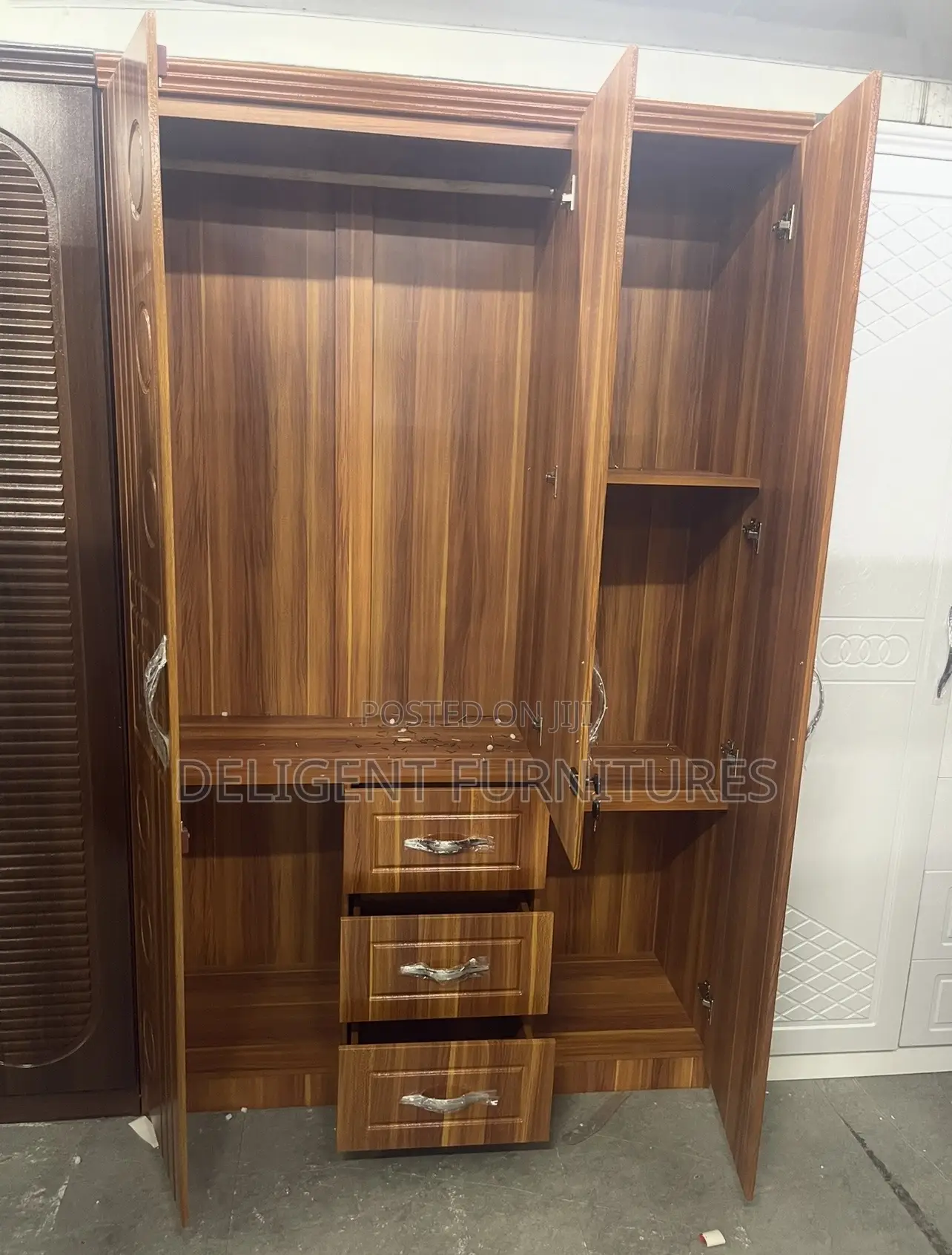 3 Doors Wardrobe