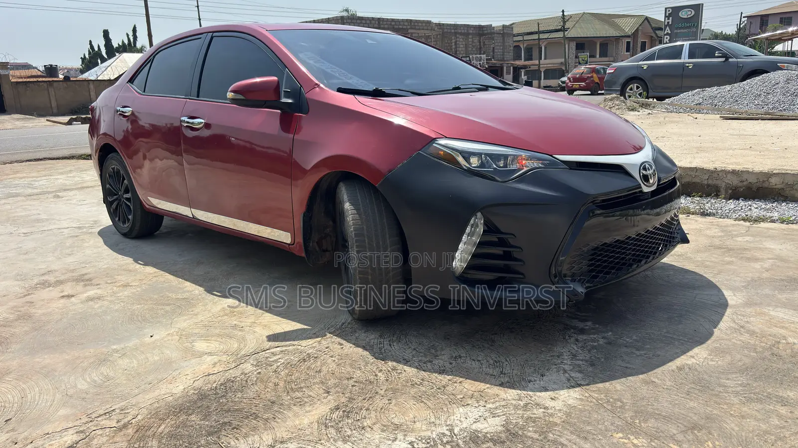 Toyota Corolla LE Eco (1.8L 4cyl 2A) 2018 Red