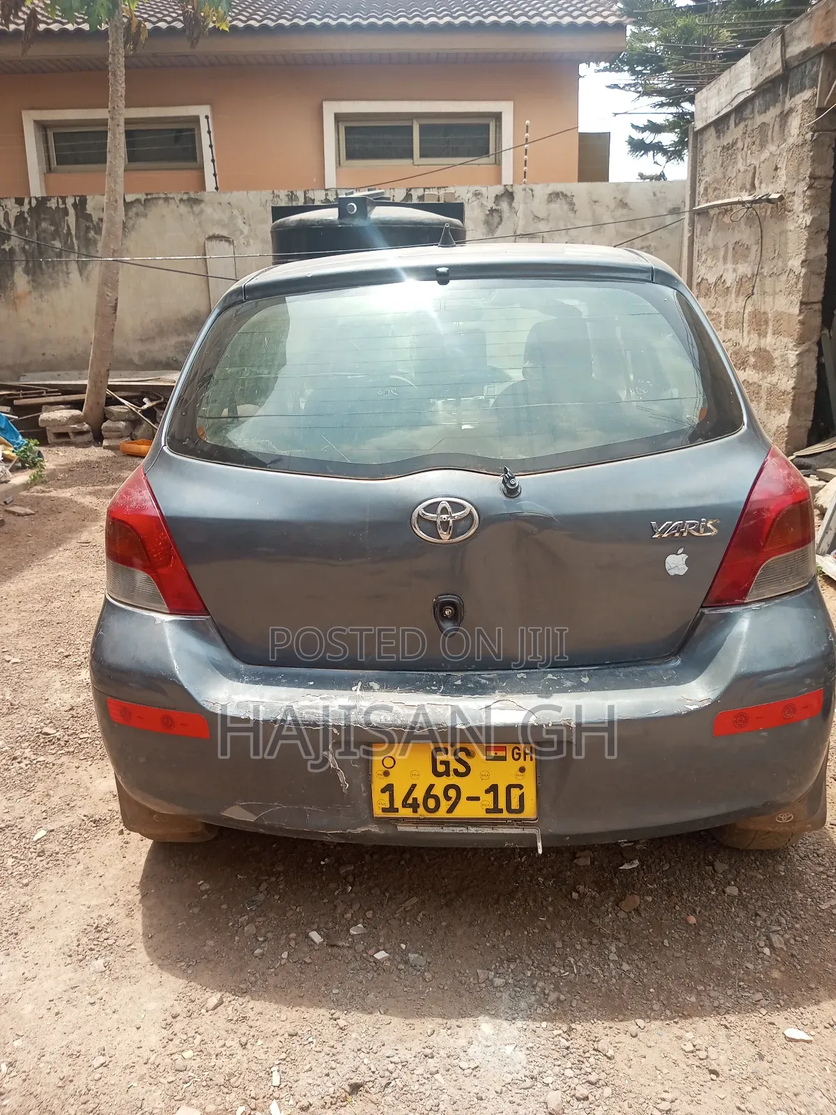 Toyota Yaris 2010 Gray
