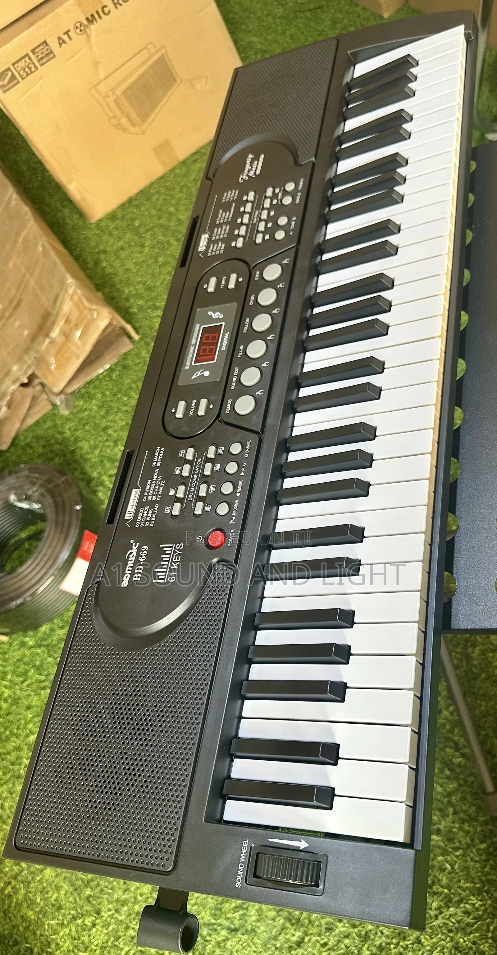 Bd- 669music 61 Keys Electronic Keyboard