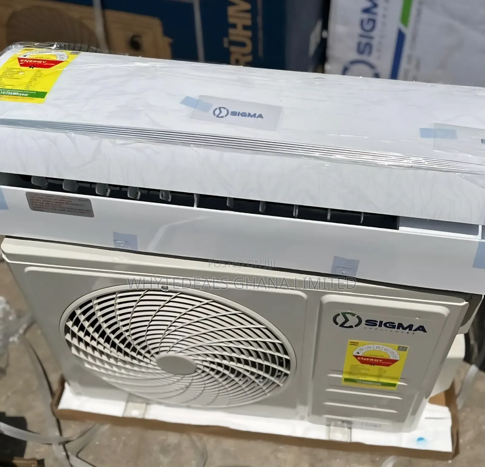 Stay Breezed| Sigma 1.5hp Split Airconditioner| R410| Energy Save|2026