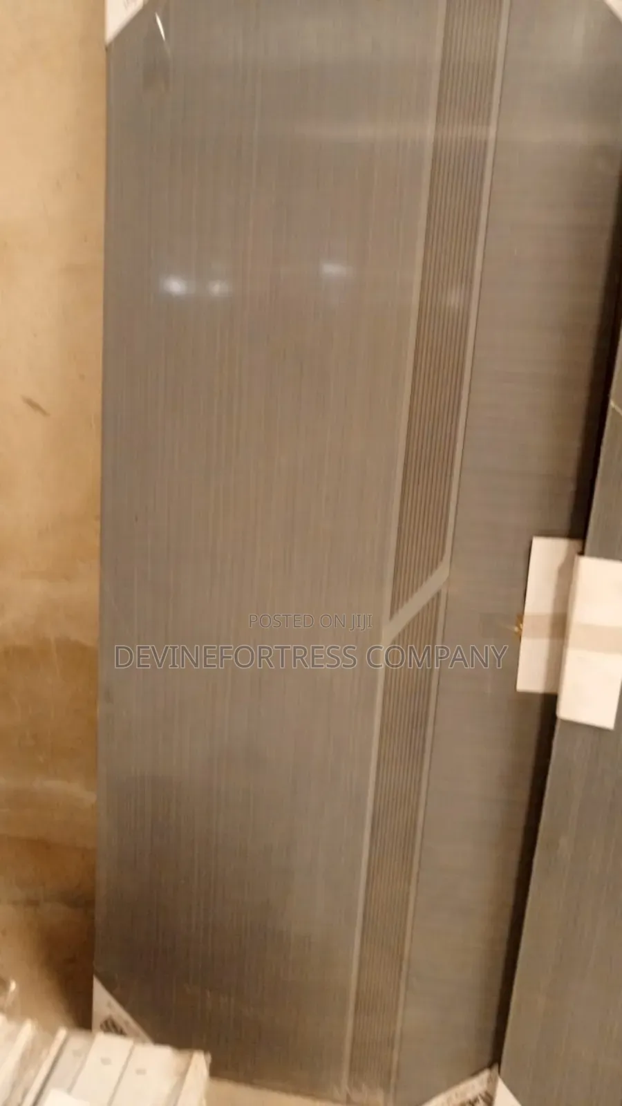 High Quality Wooden Coated With Metal Door For Bedroom