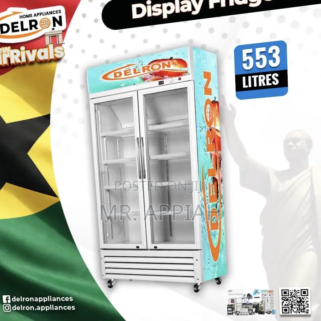 Shop Affordable Delron 553liters Single Door Electric Display Fridge.