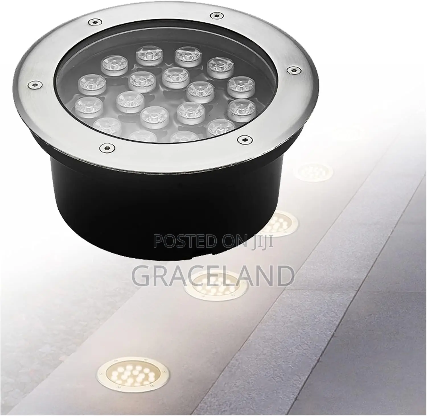 This Is Original Led Underground Light Warm 12 Eyes-12/12 Watts