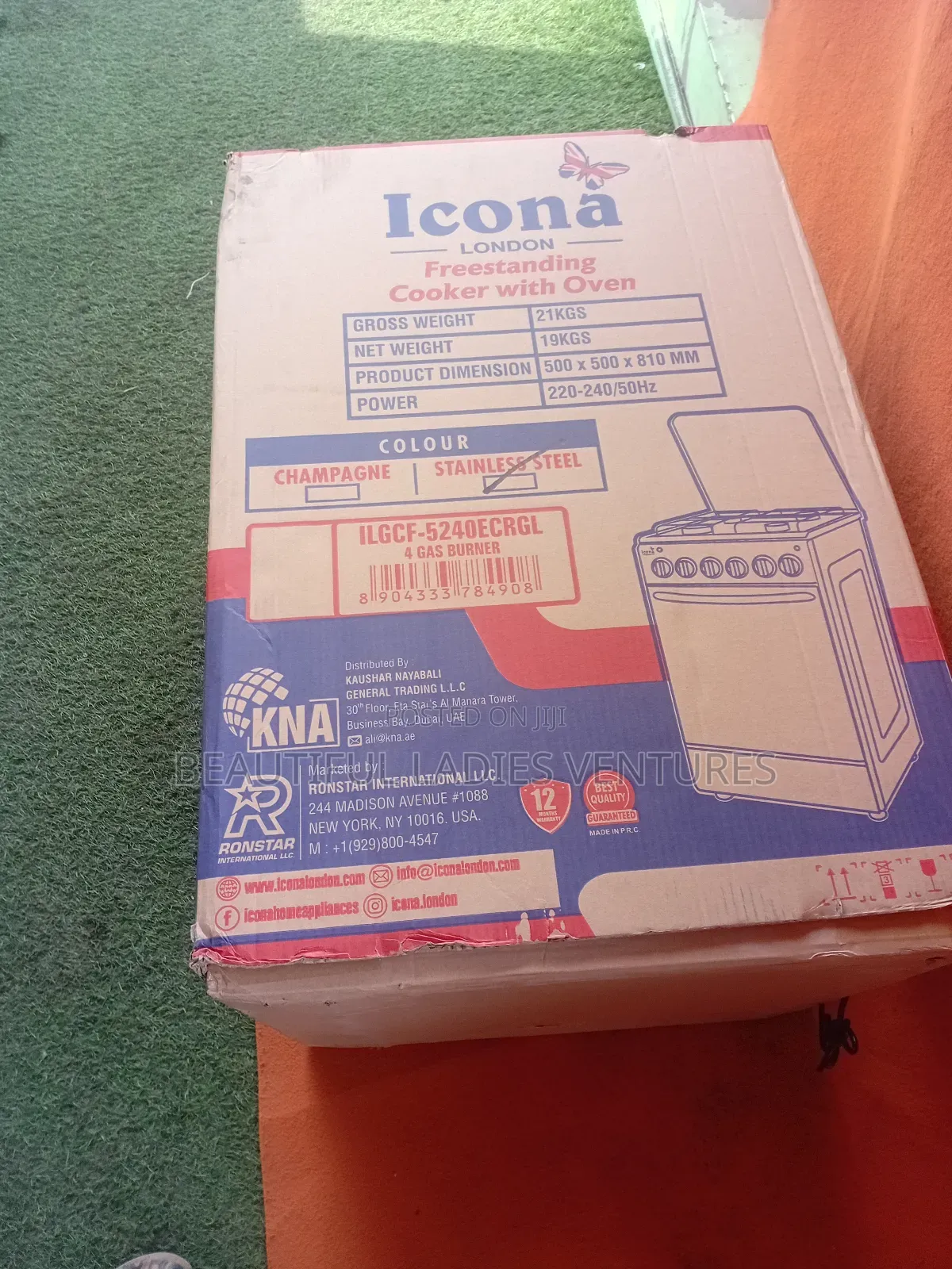 Icona Quality Gas Cooker – Built for Comfort and Performance