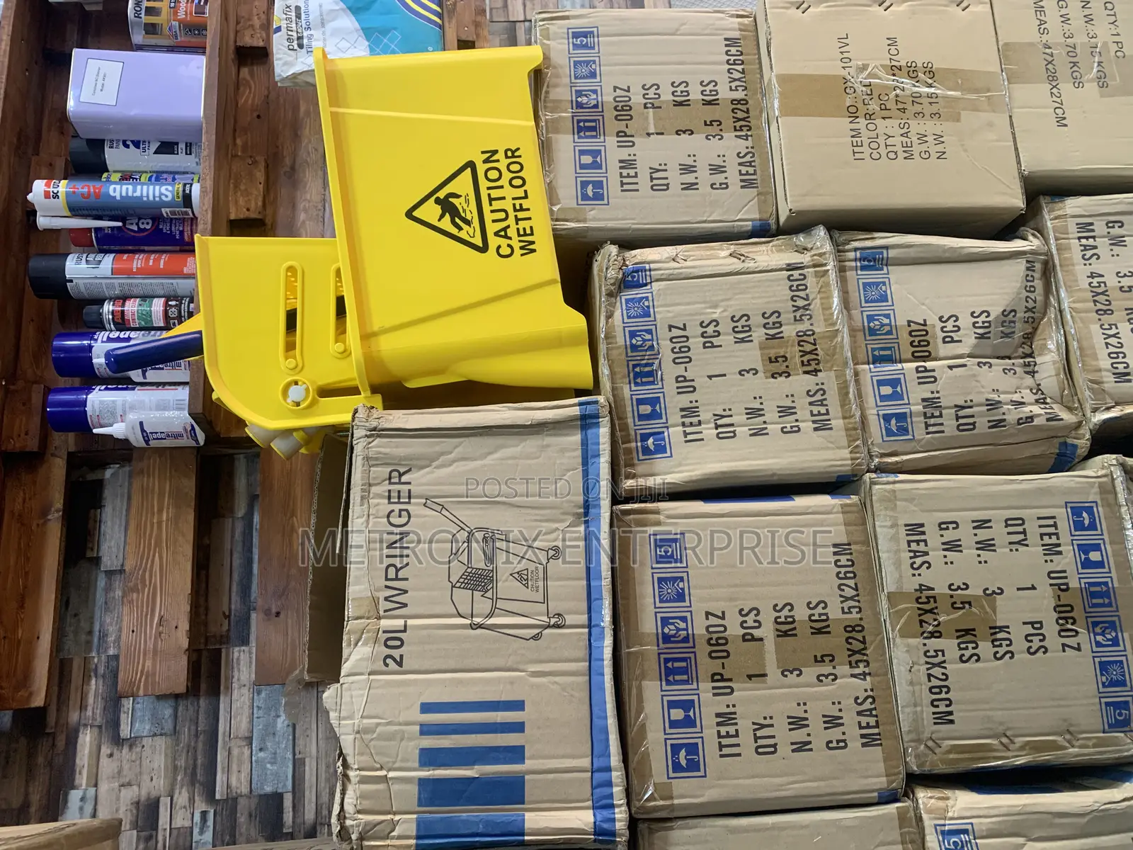 Mop Bucket,20l Wringer(Industrial Mop)