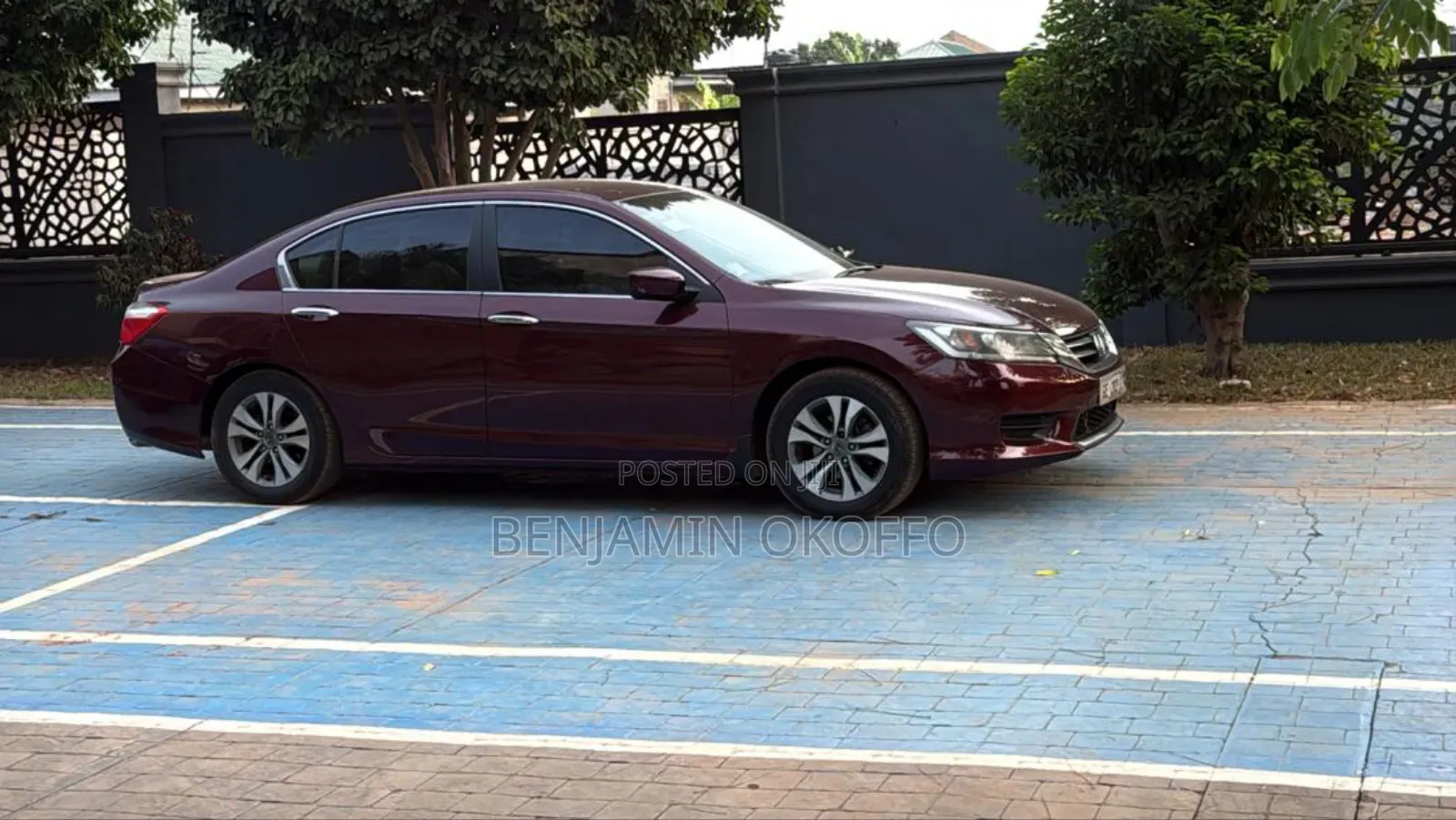 Honda Accord 2014 Burgundy