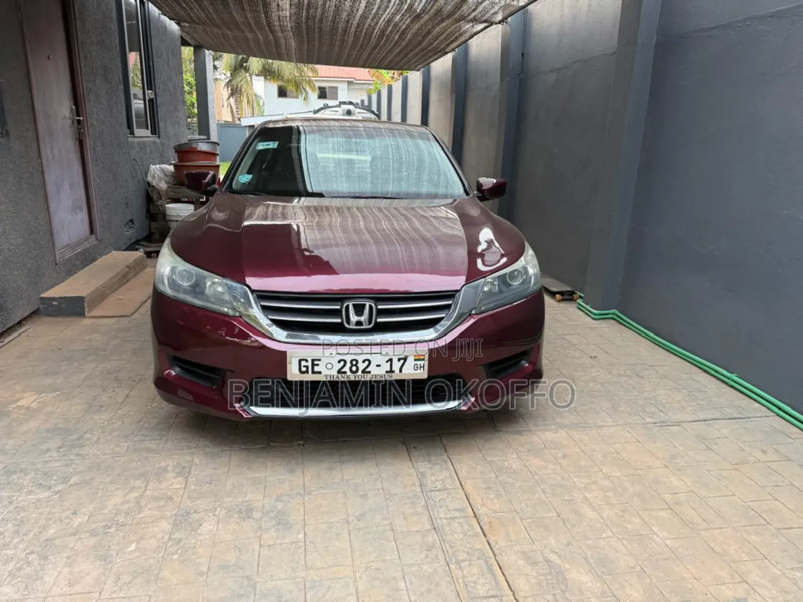 Honda Accord 2014 Burgundy