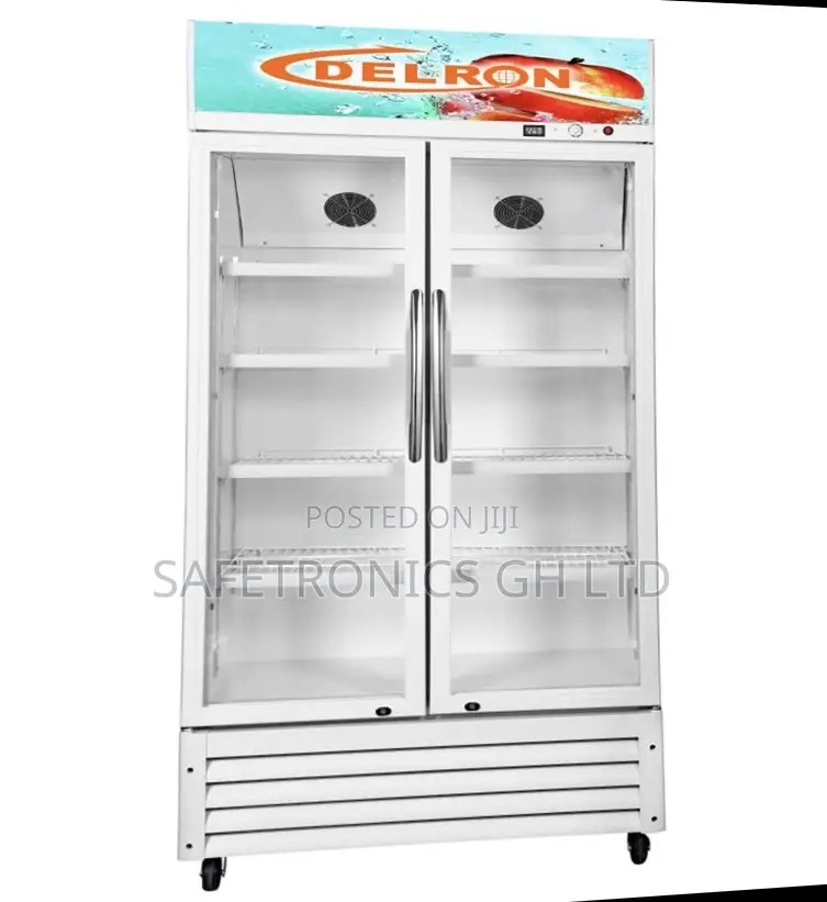 Just Purchase Display 2 Doors Delron 553 Liters White Freezer