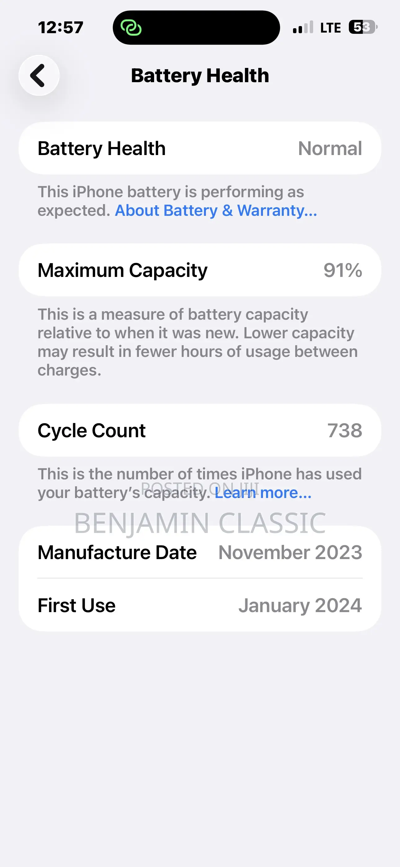 Apple iPhone 15 Pro Max 256 GB Black