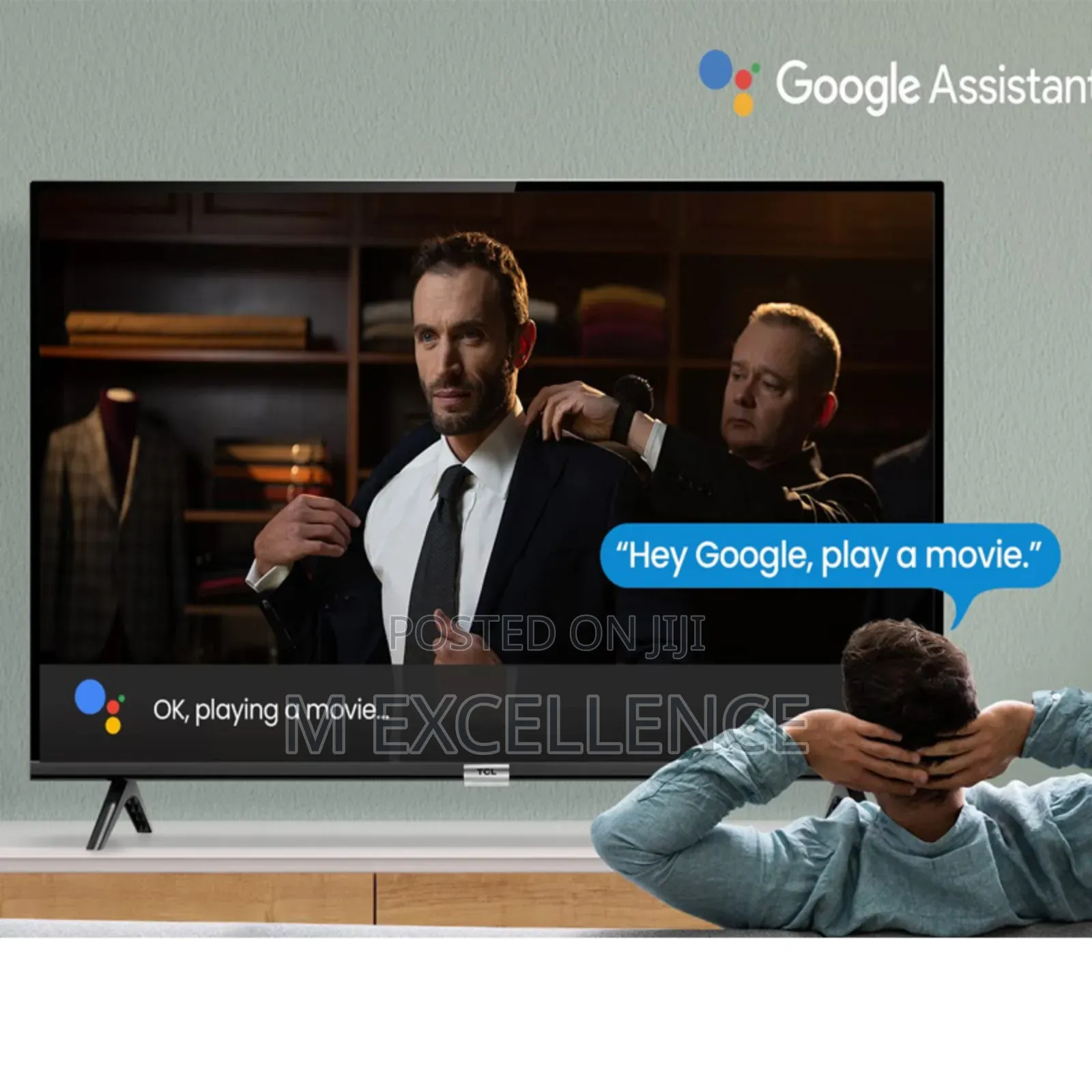 TCL 50" Smart Android Tv Ultra Uhd