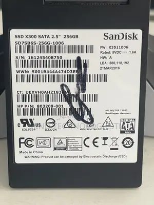 Sandisk SSD X300 256gb