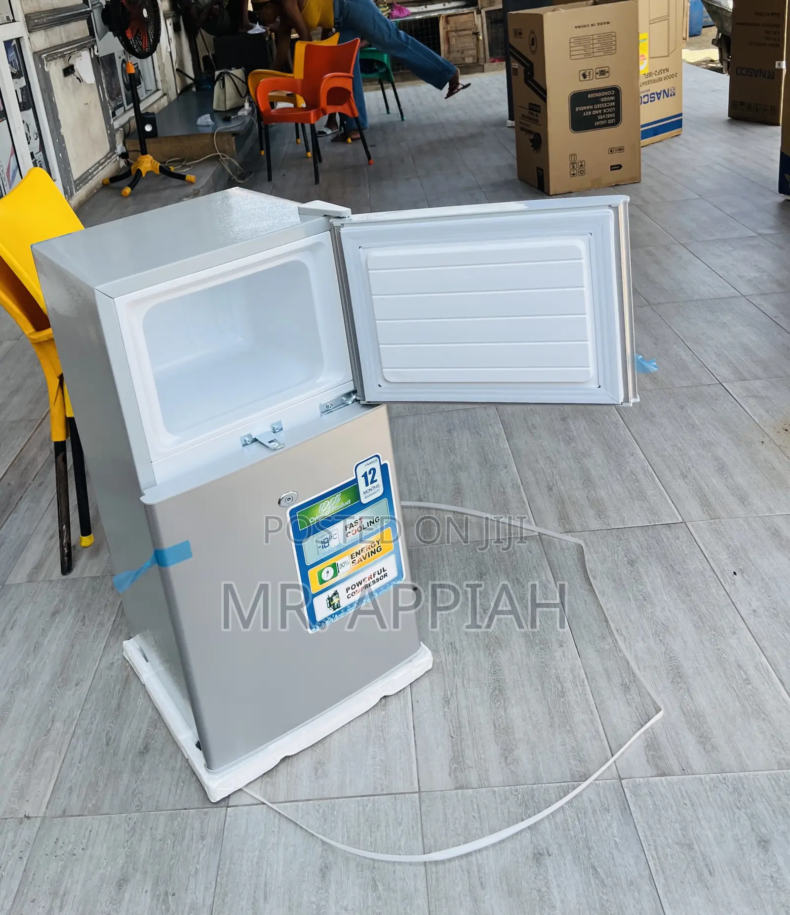 Order Unique Nasco Nasf2-120 90liters 2 Door Table Top Refrigerator 